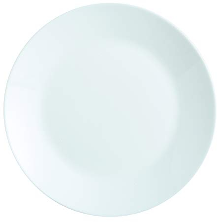 Dajar Zelie Dinner Plate 25 cm Arcoroc Glass, White