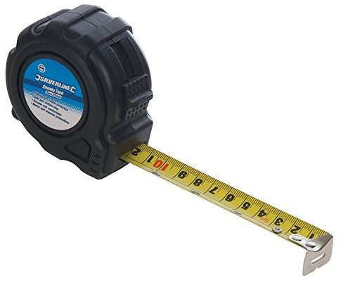 Silverline Chunky Tape Measure 5m / 16ft x 25mm (250192)