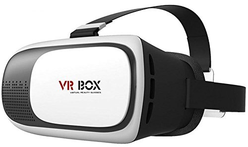 VR Gafas, shareconn 3d VR Gafas de realidad virtual visor de auriculares con correa ajustable compatible con 4 ~ 6 pulgadas teléfonos inteligentes para películas en 3d y juegos