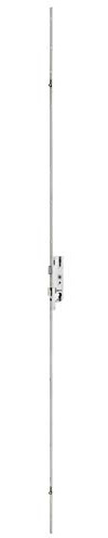 FERCO by THIRARD - Boîtier de Serrure Encastrable Europa à Cylindre - Porte Bois/PVC - Axe 40 mm - 3 Points - H. 2150 mm - Serrure Réversible - Verrouillage Par Relevage - Têtière 16 mm - Gris