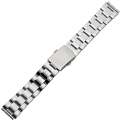 MARBURGER Uhrenarmband 18mm Edelstahl Silber - Werkzeug Montage Set 87101000020