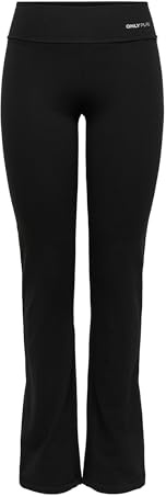 ONLY PLAY Damen Laufhose Fold Jazz Pants Regular Fit, Schwarz, 38/M, 15062199
