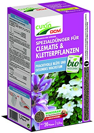 Cuxin Spezialdünger für Clematis und Kletterpflanzen, 1,5 kg