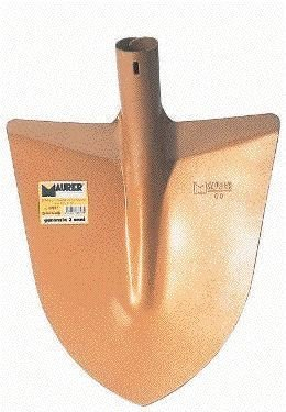 Pala Badile a Punta in Acciaio Verniciato Oro modello 00 misura 290 mm