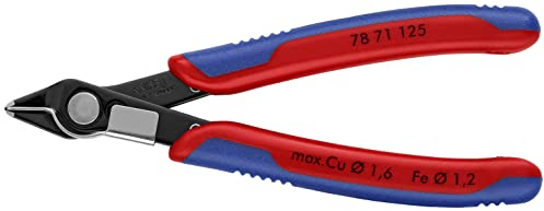 KNIPEX Electronic Super Knipsmit Mehrkomponenten-Hüllen 125 mm, 78 71 125