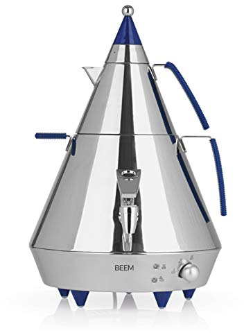 BEEM SAMOWAR Pyramid A4-4 L Electric Tea Maker 2500 W Stainless Steel 4 Litre Water Container 1 Litre Teapot Private Hotel Gastro Suitable
