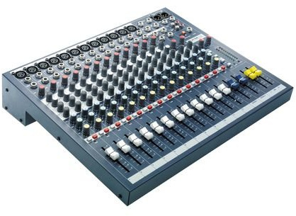 Soundcraft Epm 12 Live & Recording Mixer, 2X Stereo Und 12X Mono