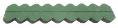 Manufaktur Martinshof Mini Dachschindeln Schiefer (55 mm) - Set - Grün 23.427 Dachschindel 0,55 m hergestellt in der Werkstatt für behinderte Menschen in Deutschland