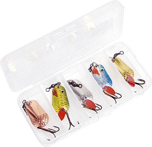 Fladen Blinker Set 5teilig in Box 6g