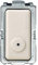 BTicino S5005F Serie Magic Pulsante 1 Modulo NO, 10A Illuminabile, Avorio