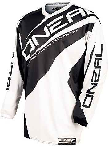 O'NEAL Oneal Element Racewear Jersey, Farbe schwarz, Größe XL