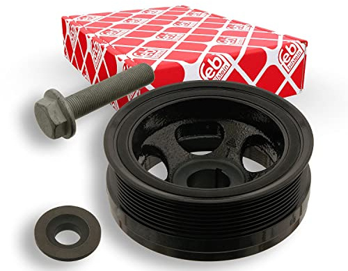 febi bilstein 33653 Riemenscheibe (entkoppelt) für Kurbelwelle, mit | Kompatibel mit: MERCEDES-BENZ G-CLASS, G-CLASS Cabrio, GL-CLASS, M-CLASS, R-CLASS, S-CLASS