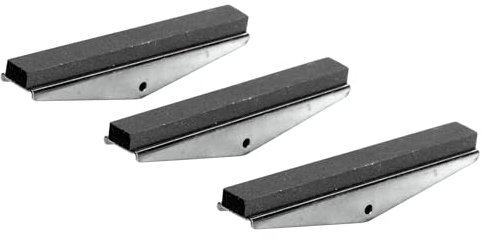 Powerbuilt Alltrade 647361 - Piedra de Manguera cilíndrica de 3 Piezas de 4 Pulgadas (Grano Medio #220)