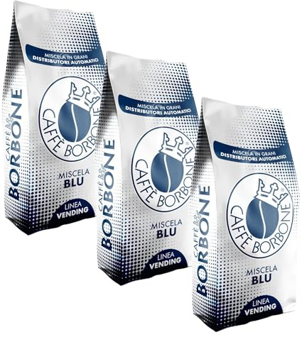 3 KG CAFFE IN GRANI BORBONE QUALITA' BLU
