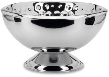 silberkanne Rafraîchisseur de Champagne/Bouteille martelé Grand Format H 24,5 cm D 43 cm