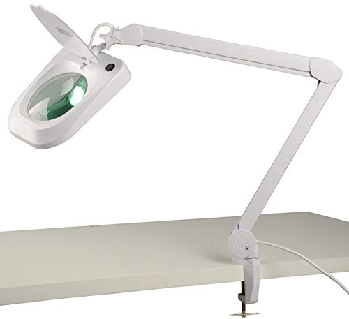 ELV LED-Lupenleuchte, 2,25-fache Vergrößerung, 730 Lumen