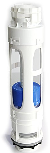 Roca dual flush cistern valve, only D2D for screw-in rods by Roca, AH0004800R