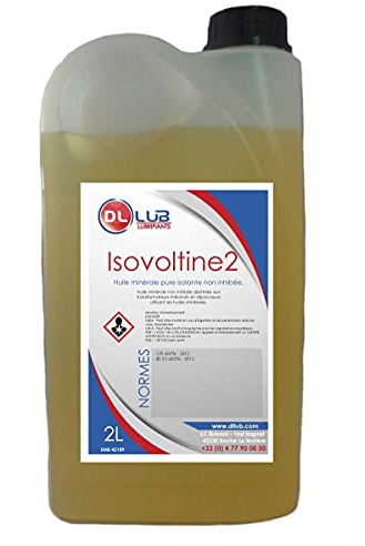 DLLUB - Huile isolante Isovoltine 2-2 litres