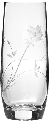 ARNSTADT KRISTALL Longdrinkglas Wasserglas Saftglas Liane (16 cm) - Kristallglas mundgeblasen · handgeschliffen · Handmade in Germany