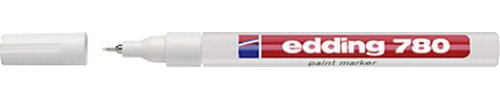 Edding 780 weiß Paint Marker – Marker, Malerei (weiß, Mehrfarbig, 0,8 mm)