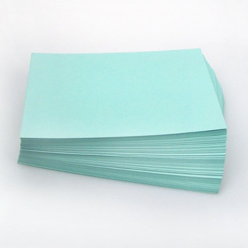 Office Line Karteikarten, 500 Stück, blau, 190 g, DIN A5, blanko, Art.Nr.: 770281
