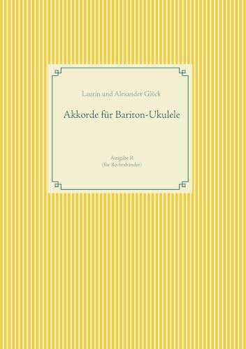 Akkorde für Bariton-Ukulele (G-Stimmung): Tabs, Grifftabellen. Ausgabe R für Rechtshänder
