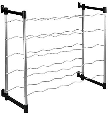 Metaltex 383730099 Flaschenregal für 30 Flaschen 58 x 26 x 53 cm Barolo