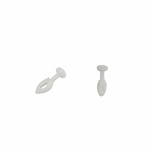 Liedeco Steck-Gleiter, Kopf 7 mm, für Gardienenschienen, Vorhangschienen