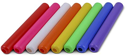 Vinex Sparset mit 8 IAAF-zertifizierten Staffelstäben aus Kunststoff