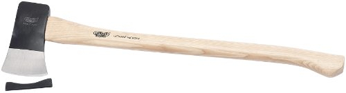 Draper Expert 1.1 kg Yankee Feeling Axe | 2.5lb Straight Grain Hickory Shafted Wood Chopping Hatchet | Ergonomic Wood Grip | 83978