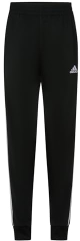 adidas boys Iconic Tricot Jogger Training Pants Iconic Adi Black, 14-16 Regular
