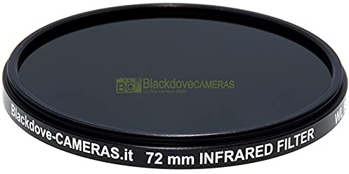 Filtre infrarouge 950 nm 72 mm Blackdove-cameras Infrared Filter 950 nm Cut