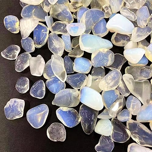 BIANMTSW Vente en Gros en Vrac d'énergie Naturelle Cristal Quartz Gravier Opale Pierre dégringolée 9mm-12mm for la décoration de la Maison Collections de la Maison (Color : 2000g)