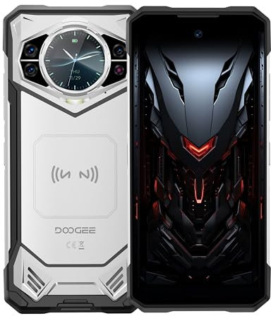 DOOGEE S200 5G Outdoor Handy Ohne Vertrag, 32GB+256GB, 6.72” FHD+ 120Hz Baustellenhandy, Android 14 Outdoor Smartphone, MTK CPU, 100MP Kamera, 10100mAh/33W, IP68 Wasserdicht, Dual 5G SIM/OTG/NFC/GPS