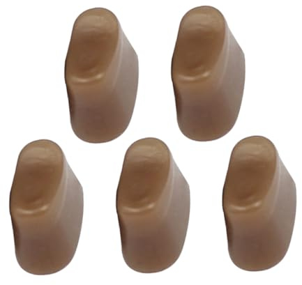 ERINGOGO Almohadillas Silenciadoras para Flauta de Material Coloidal, 5 Piezas Fáciles de Reemplazar para Botones y Teclas, Accesorio Adecuado para Silenciar el Instrumento