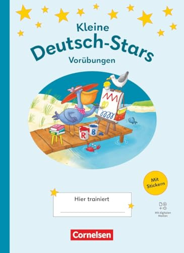Deutsch-Stars - Lesetraining Ausgabe ab 2025 - 1. Schuljahr: Kleine Deutsch-Stars - Übungsheft - Mit Lösungen und digitalen Medien