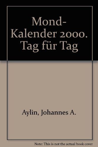 Mond Kalender 2000: Tag für Tag