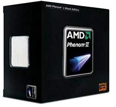 AMD HDZ965FBGMBOX - Procesador CPU AMD AM3 Phenom II X4 965 Box, Color Negro