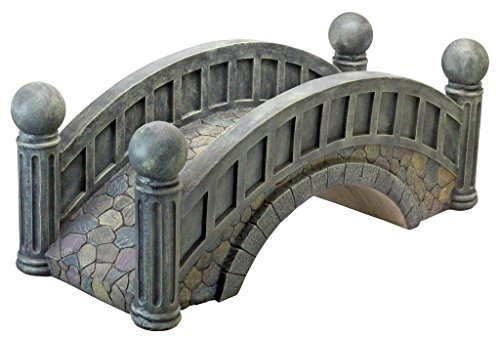 Design Toscano NG30290 Ponte Acciottolato da Mezzo Penny, Multicolore