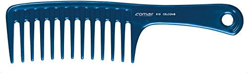 Comair 7000374 Griffkamm 619 weit gezahnt Profi-Line, blau