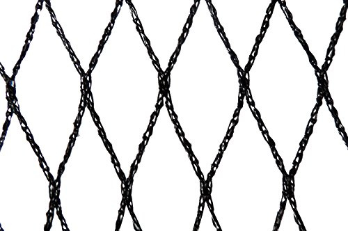 Maillestore Vogelschutznetz - Schwarz - 5m x 5m - 22 mm Maschenweite
