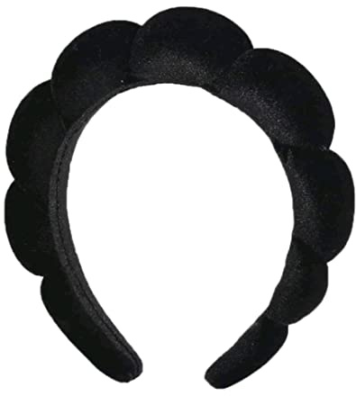 Serre tete pour Laver le Visage (Noir)-1 unitè