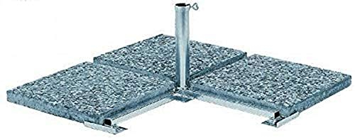 ´XL Schirm PLATTENSTÄNDER für SCHIRME bis 60 er STÖCK ø für 50er Platten -Made in Baden Württemberg