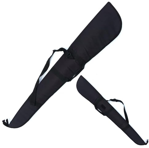 MEOYCHB Gewehrtasche Abschließbare Waffentasche gepolstert Futteral Gewehrtasche für Luftgewehr bis 132 cm Gewehrfutteral Jagd Waffen