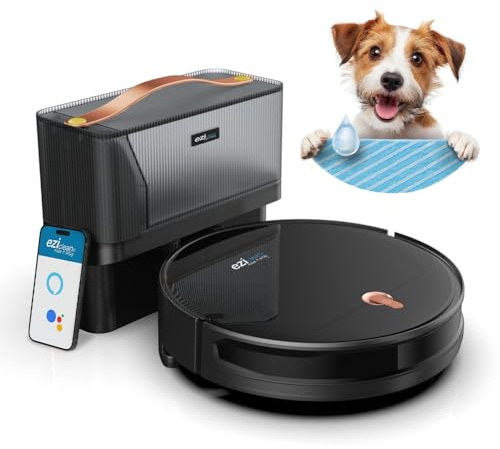 EZICLEAN Robot aspirateur Laveur connecté I-Bot Z5