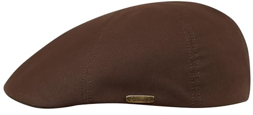 Sterkowski Modell Rusty | 100% Gekämmte Baumwolle Schiebermütze für Herren und Damen | Leicht Luftig Schirmmütze