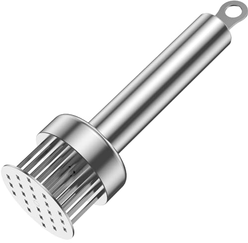 DRBIT Meat Tenderizer 22 Needles Handheld Meat Tenderizer Tool Stainless Steel Meat Tenderizer Mallet Easy to Use Meat Tenderizer Press Efficient Meat Hammer Mallet for Steak Chicken Fish Pork