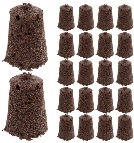 Happyyami 30pièces Bloc De Culture Hydroponique De pour Démarrage De Plantes Substrat Adaptable Et Rétention Eau Optimale pour Intérieur Et Systèmes Hydroponiques