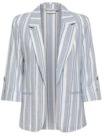 ONLY dam Onlgoa 3/4 Unline Linen Bl Blazer Cc Tlr Onlgoa 3/4 Unline Linen Bl Blazer Cc Tlr (1-pack)