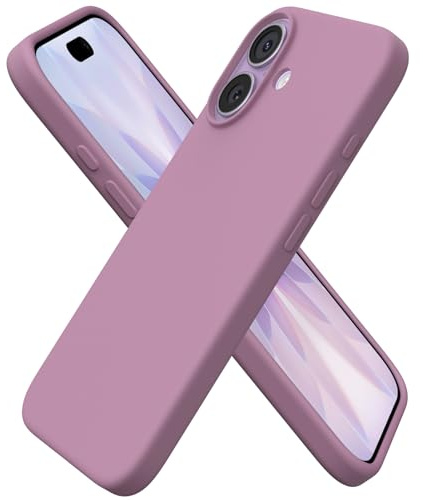 ORNARTO für iPhone 17 Hülle aus Silikon 6,3 Zoll - Lila Flieder | Premium Flüssigsilikon, dünne Handyhülle, weich und griffig, tolle Haptik, stoß- und kratzfest, große Farbauswahl